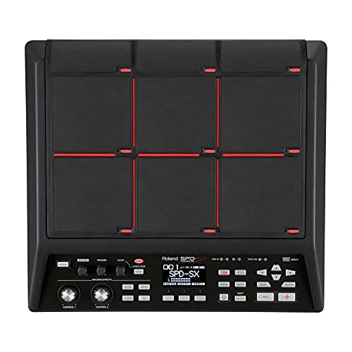 Roland Percussion Sampling Pad with 4GB Internal Memory, Black (SPD-SX) - Image 1