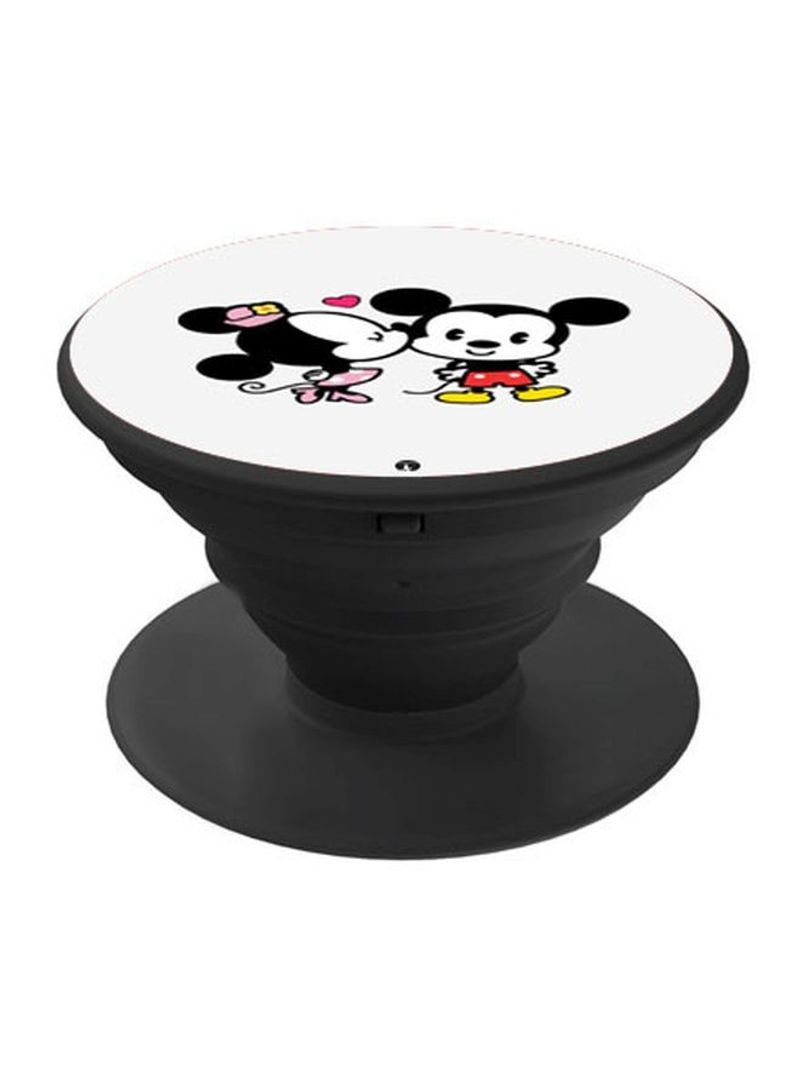 RKN Printed Pop Socket Phone Grip Black/Red/White - Image 1