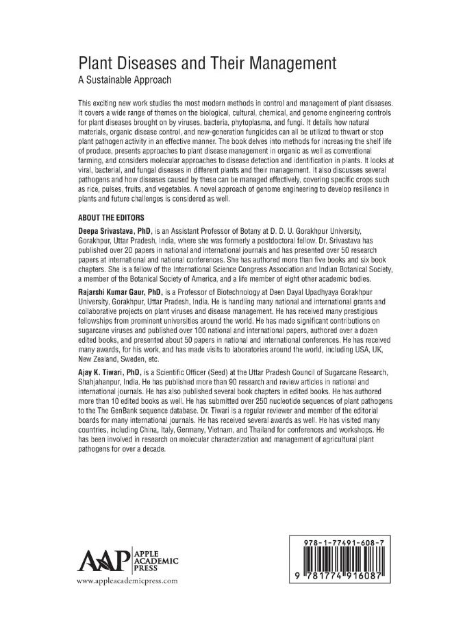 Plant Diseases and Their Management: A Sustainable Approach  - Image 2