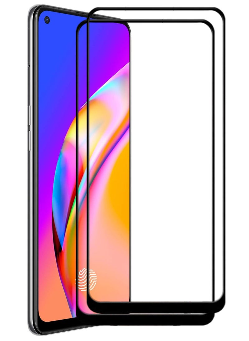 ACLIX 2 Pieces Antistatic ESD Dustproof Premium Quality High Definition Tempered Glass Screen Protector Designed For Oppo F19 Pro+ 5G - Image 1