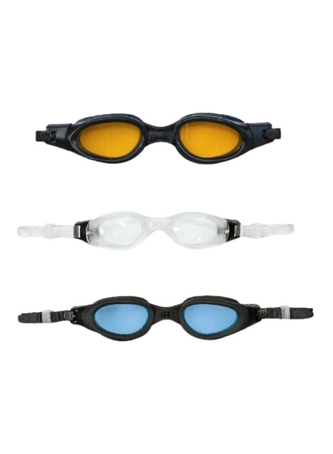 INTEX 3-Piece Swimming Goggle Set - Image 1