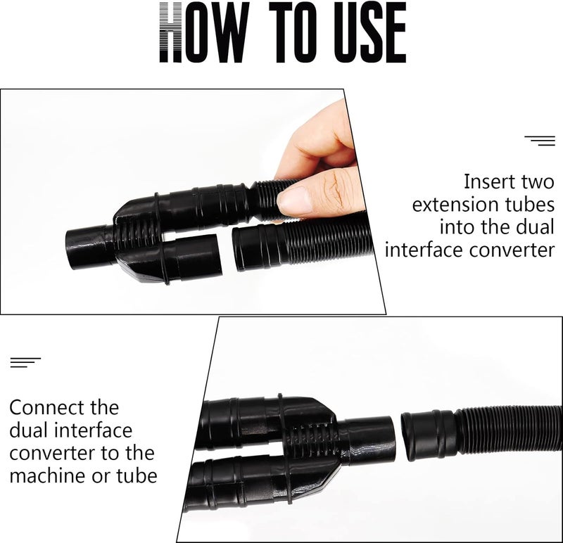 Surfante Reptile Fogger Extension Tube, Accessories of Reptile Humidifier Mister Fogger Suitable for Reptiles Amphibians Terrarium - Image 3