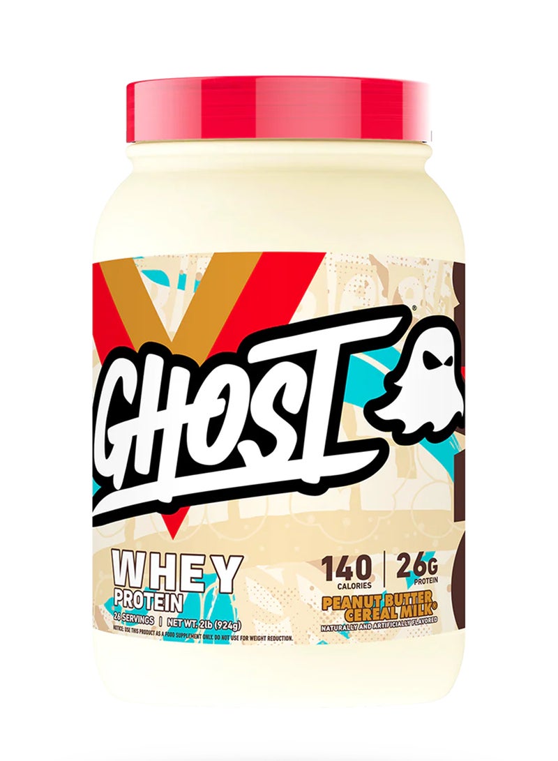 جوست مسحوق بروتين بنكهة زبدة الفول السوداني مع حبوب الإفطار – عبوة 2 رطل، 26 جم بروتين – مزيج من بروتين مصل اللبن (معزول، مركز ومحلل) بنكهة مميزة – مناسب لمشروبات ما بعد التمرين – خالٍ من الصويا والجلوتين - Image 2