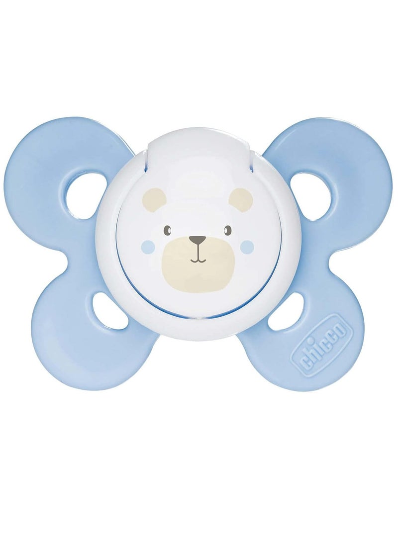 Chicco Silicone Soother Physio Comfort for Boy, 0-6M  - Image 2