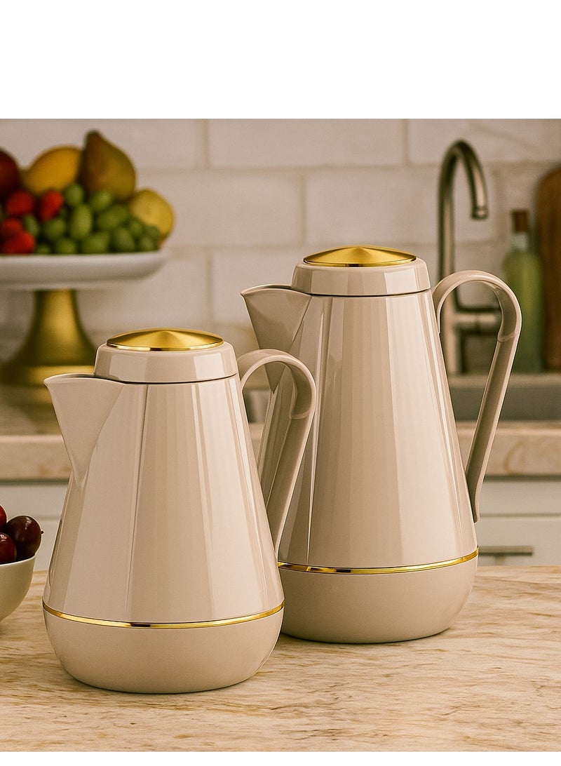 KROOS 1.5-liter tea thermos set from home master – Elegant design with a double thermal insulation to keep hot and cold for long hours.  - Image 2