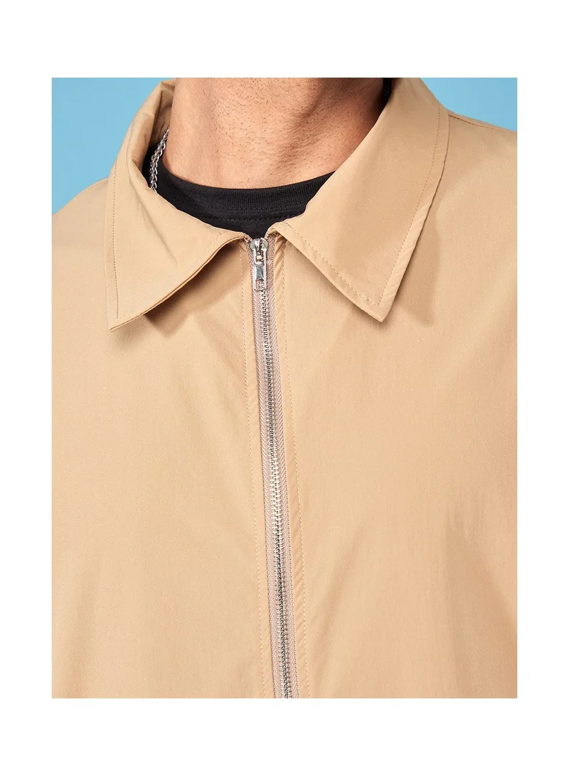 Styli Active Oversized Utility Front Zip Jacket and Track Pants Set