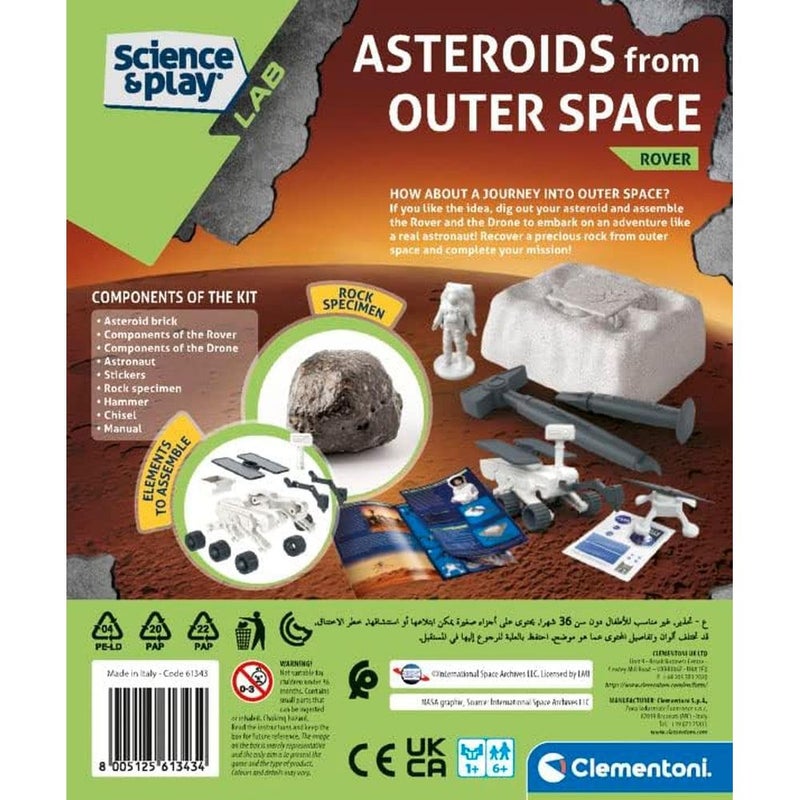 Clementoni - Science & Play Lab Asteroids From Outer Space Rover - 61343 - Image 2
