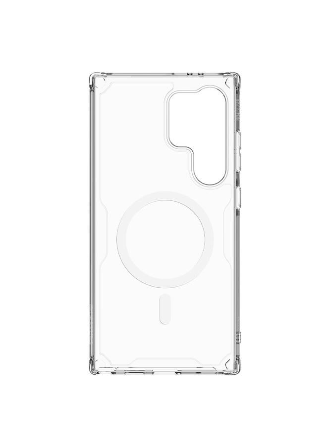 Nillkin Case For Samsung Galaxy S24 Ultra 5G Ultra Clear Magsafe PC + TPU Phone Case - Image 4