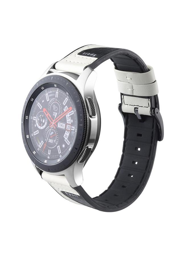 erorex Replacement Band For Galaxy Watch 22mm Smart Watch Universal Silicone Skin + Carbon Fiber Texture Watch Band - Image 1