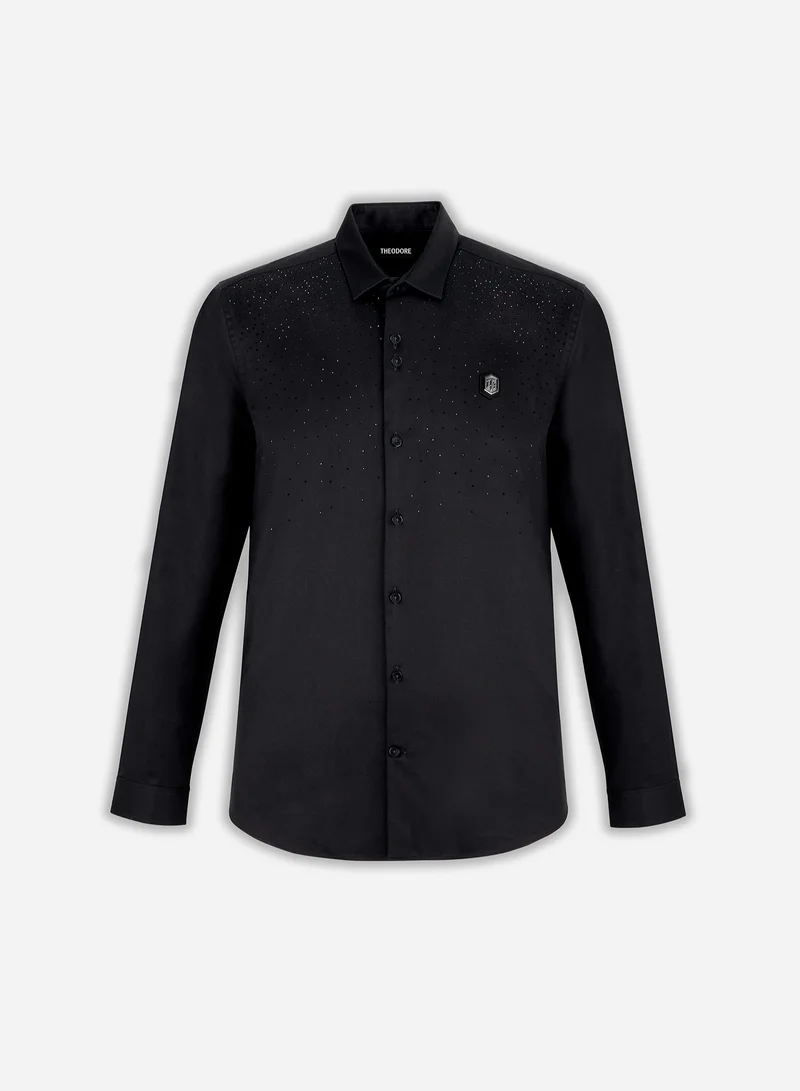 Theodore The Starry-Night Black Shirt