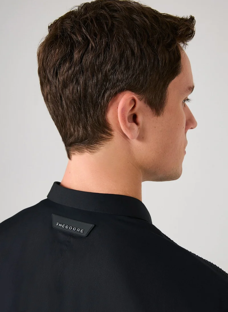 Theodore  The Starry-Night Black Shirt for Men | Best Price UAE