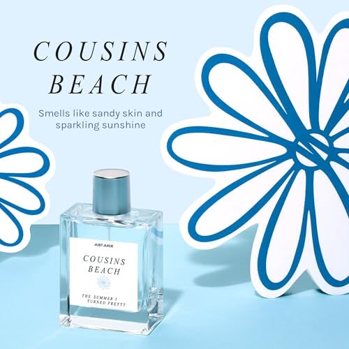 Just Juice The Summer I Turned Pretty Cousins Beach Beachy Creamy Coconut and Vanilla Perfume for Women and Men 34 oz - Image 3
