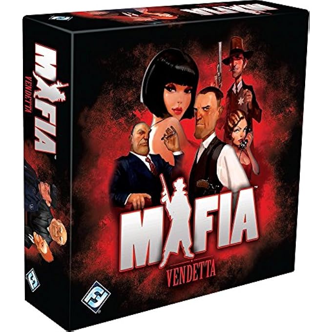 Fantasy Flight Games Mafia: Vendetta Social Game (17 Players, 13+) - Image 1