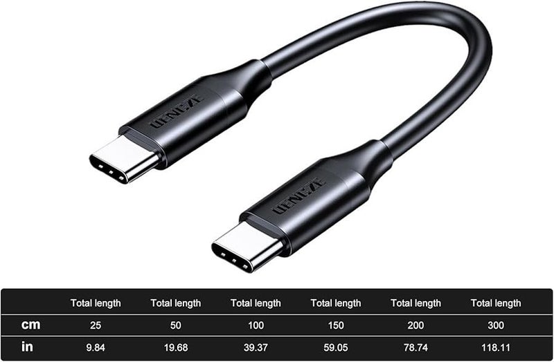 USB C to USB C Cable 1m 240W Fast Charging 20Gbps 4K 60Hz for Laptop Phone - Image 4