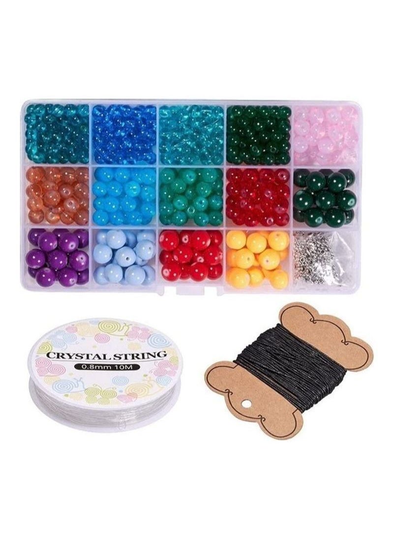 Generic Glass Beads Bracelet Making Craft Kit  - Image 1