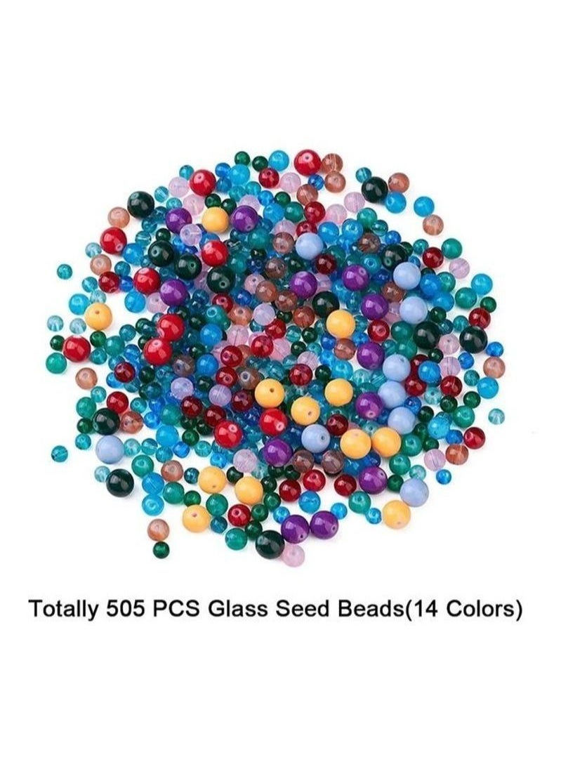 Generic Glass Beads Bracelet Making Craft Kit  - Image 5