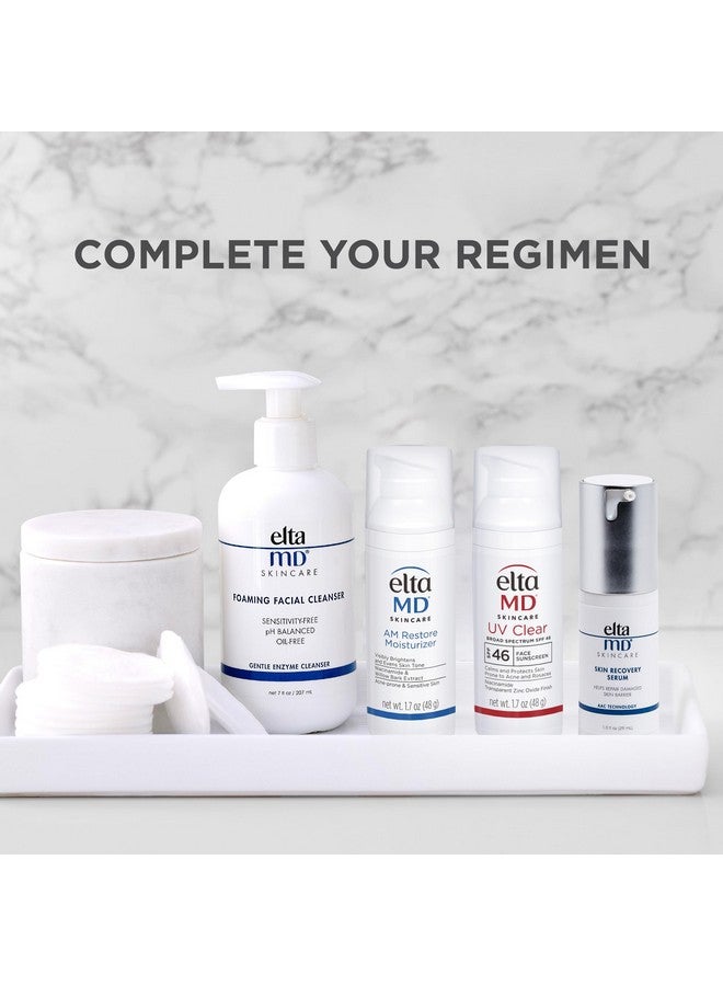 ايتا ام دي منظف الوجه الرغوي من EltaMD، غسول وجه رغوي لطيف ومزيل للمكياج، غسول وجه خالٍ من الزيوت، مضخة 7 أونصة - Image 4