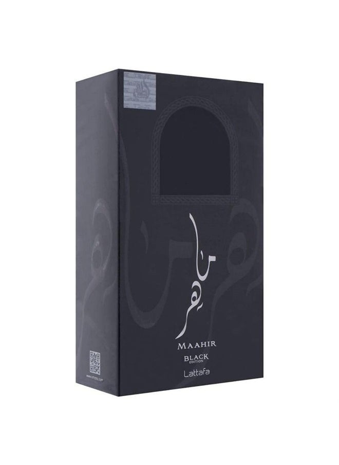 Lattafa Perfumes Lattafa Maahir Black Edition for Unisex Eau de Parfum Spray, 3.4 Ounce  - Image 2