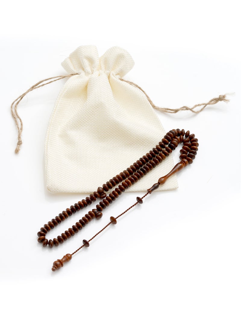 Subhati Prayer Beads ( Misbah ) with Kook | 8 * 4  MM Beads - 99 - Image 3