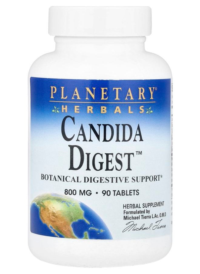 PLANETARY HERBALS Candida Digest™ 90 Tablets 
