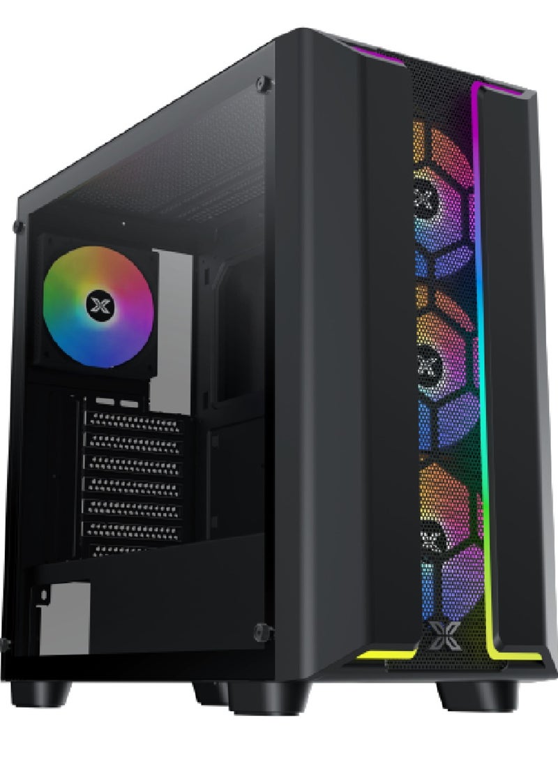GCC GAMERS Watan V8 Intel Gaming PC (Core i7-12700, 16GB RAM, RTX 3050, 1TB SSD, WIFI, WINDOWS 11)  - Image 1