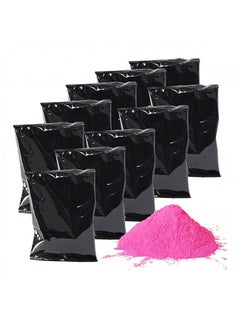Chameleon Colors Pink Gender Reveal Powder - Individual Easy-Open Bags of Pink Color Chalk Powder with Blackout Packaging - For Photography, Baby Girl Gender Reveal and More - 10 Pack of 70g Bags