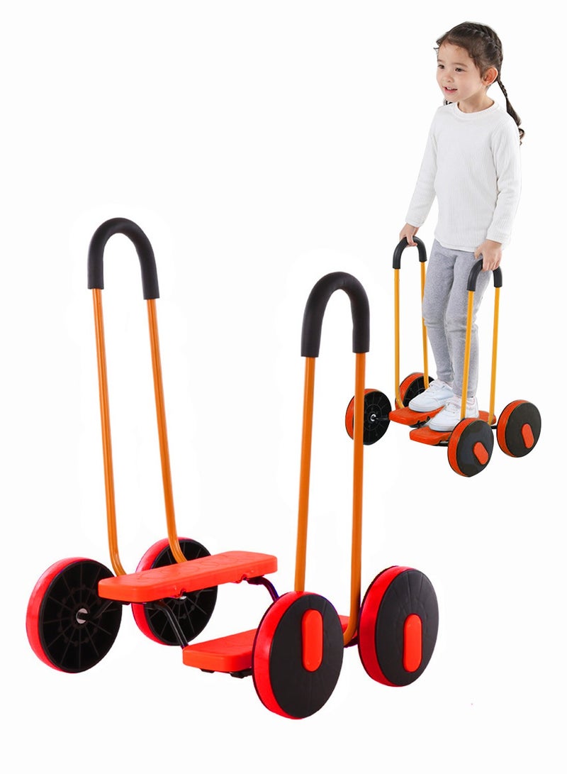 MaBaby Kids Balance Pedal Bike - Hoverbard Training Vehicle, Boost Self Confidence Balancing Exercise Scooter, Non-Slip Sensory Training Equipment, Exercise Toys for Children  - Image 1