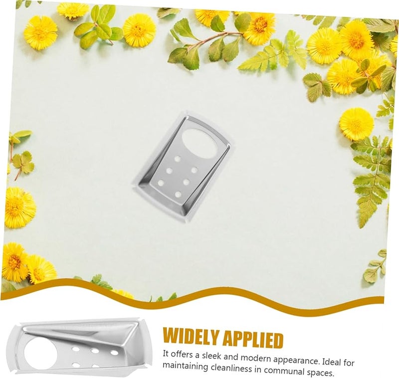 علبة سجائر معدنية قديمة من الفولاذ المقاوم للصدأ مقاومة للرياح مع غطاء للمتنزهات العامة والباحات الخارجية - Image 4