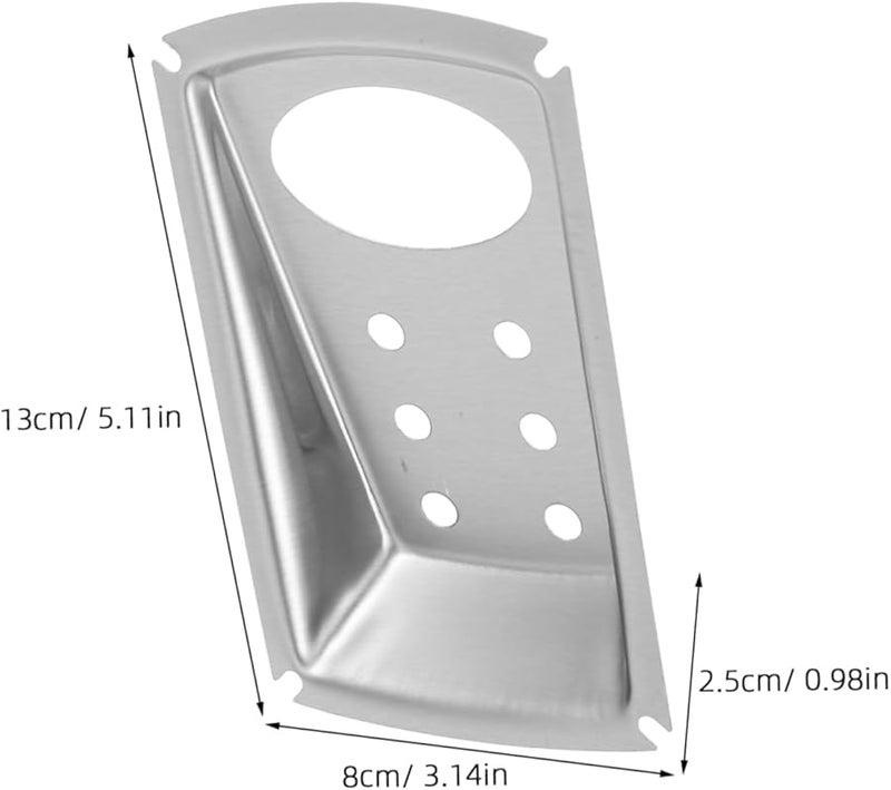 علبة سجائر معدنية قديمة من الفولاذ المقاوم للصدأ مقاومة للرياح مع غطاء للمتنزهات العامة والباحات الخارجية - Image 3