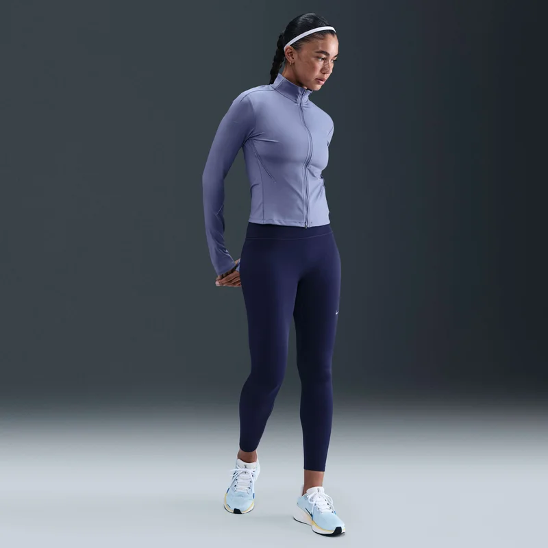 Nike Blue Women's Swift Dri-FIT Full-Zip Running Top for Women | Best Price UAE