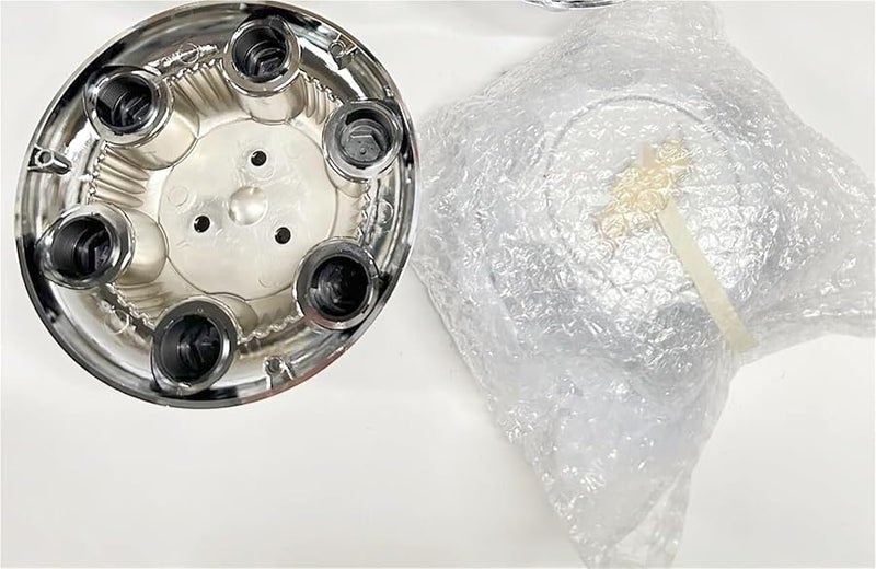 غطاء مركز عجلة بـ 6 مسامير لشيفروليه سيلفرادو 1500 وتاهو 2000-2010 مقاس 16-17 بوصة (قطعة واحدة) - Image 1