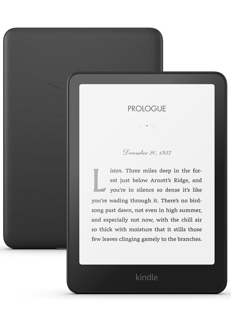 AmazonWala E-Book Reader – Newest Generation Larger Glare-Free Display, 16GB Capacity, Battery Lasts Weeks, Water Resistant, Read Anywhere - Image 1
