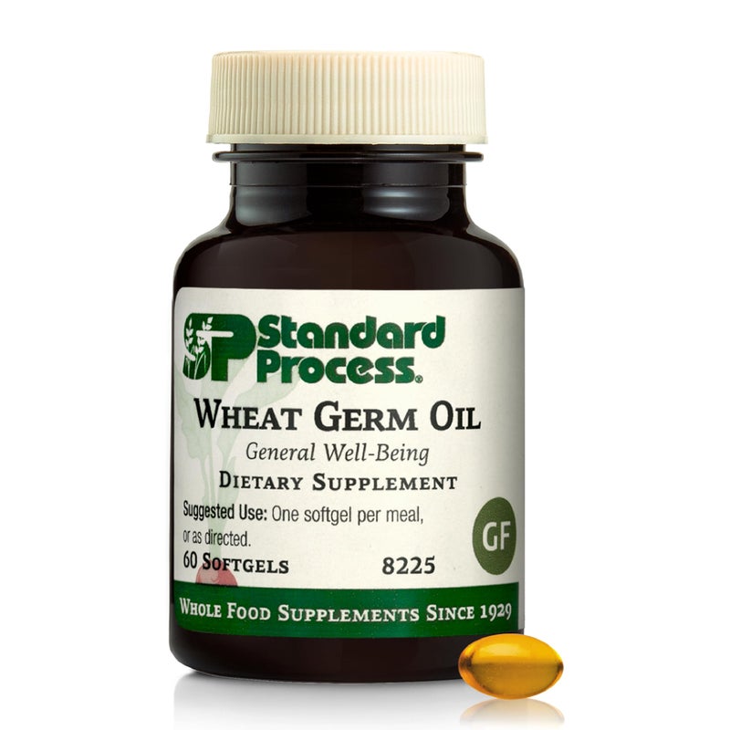 standard_process_inc Standard Process Wheat Germ Oil Supports Antioxidant Activity Immune Health Supports Exercise Activity Body Health Cellular Function GlutenFree NonDairy NonSoy 60 Softgels - Image 3