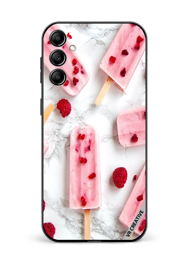 VR CREATIVE Protective Case Cover For Samsung Galaxy M14 Gulabi Icecream Design Multicolour - Image 1