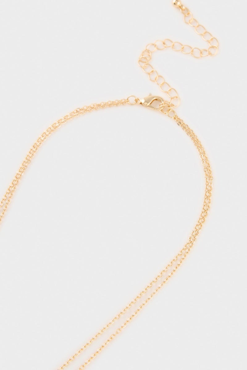 DeFacto Gold Woman Woman 2 Piece Necklace Set Casual - Image 5