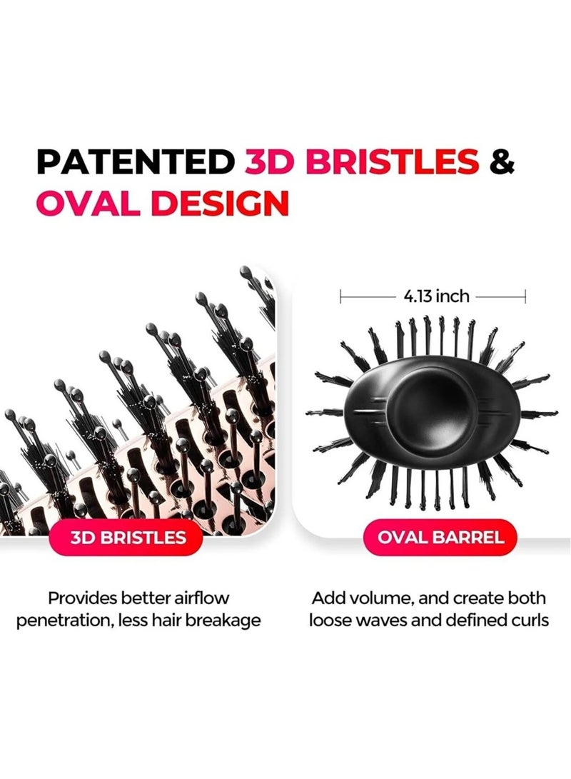 دينكس صالونك المنزلي في جهاز واحد مجموعة فرشاة مجفف الشعر 3 في 1 من دنكس للنساء (DX1395) - Image 4