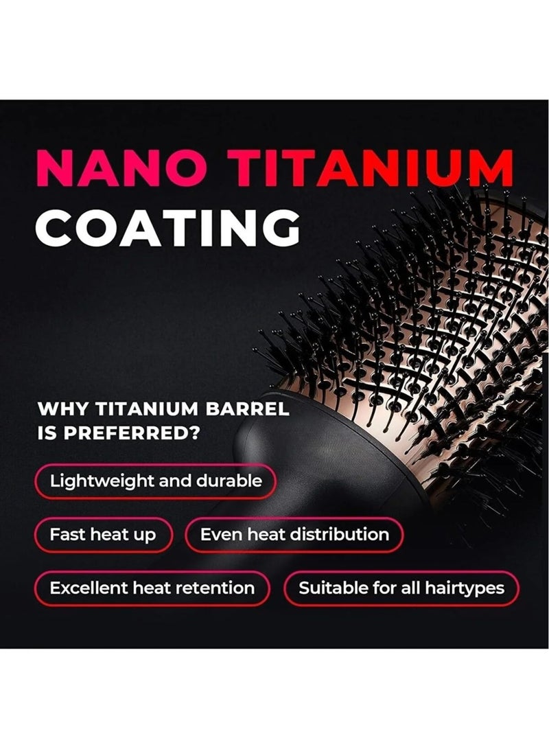 دينكس صالونك المنزلي في جهاز واحد مجموعة فرشاة مجفف الشعر 3 في 1 من دنكس للنساء (DX1395) - Image 5