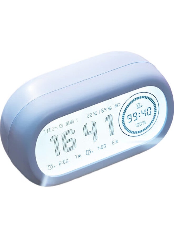 Deli (Deli) Timer Alarm Clock Student Self-Discipline Visual Time Manager Moss Green Le106 - Image 3