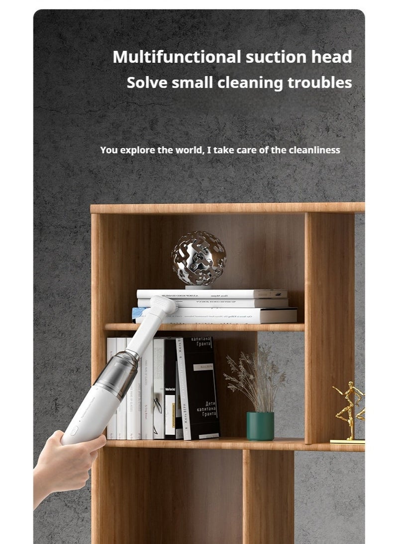 Cordless Handheld Vacuum Cleaner with LED Light, 35W Efficient Motor, 3500Pa Suction, Rechargeable & Portable for Car, Home, Sofa, Office, Pet Hair - Image 4