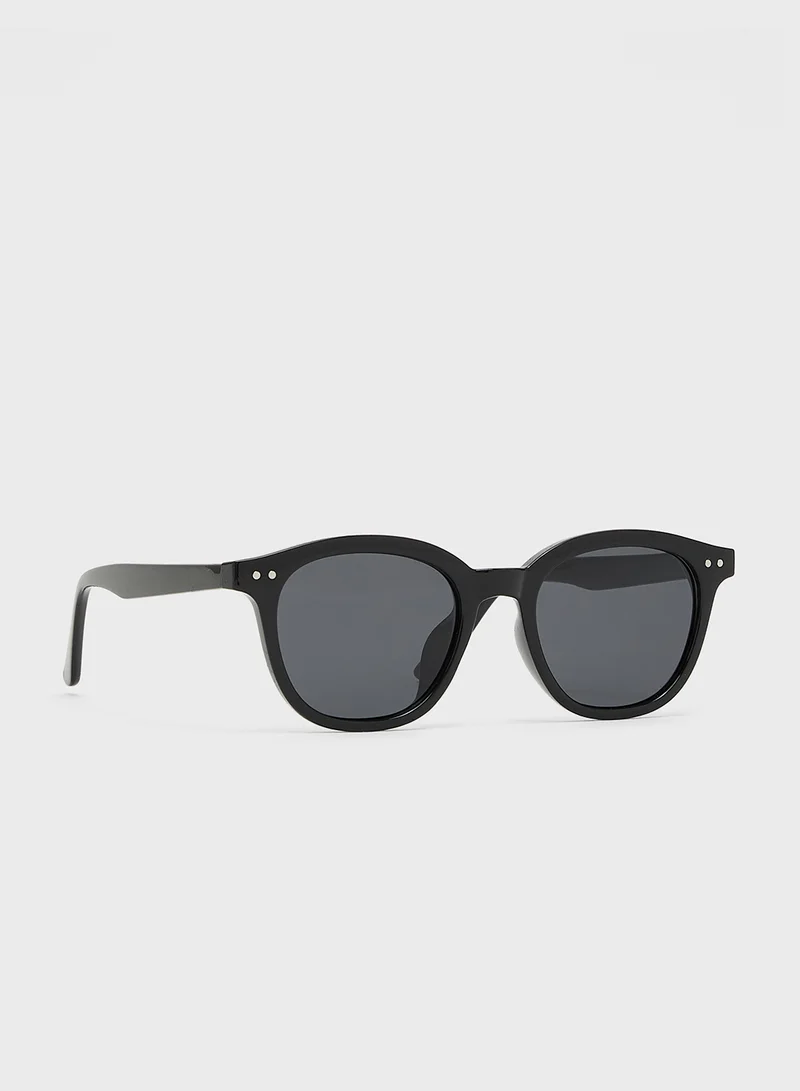 Seventy Five Polarized Lens Wayfarer Sunglasses
