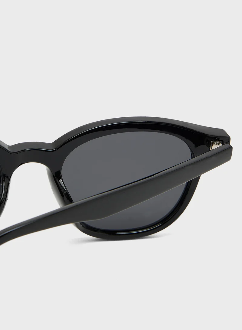 Seventy Five Polarized Lens Wayfarer Sunglasses