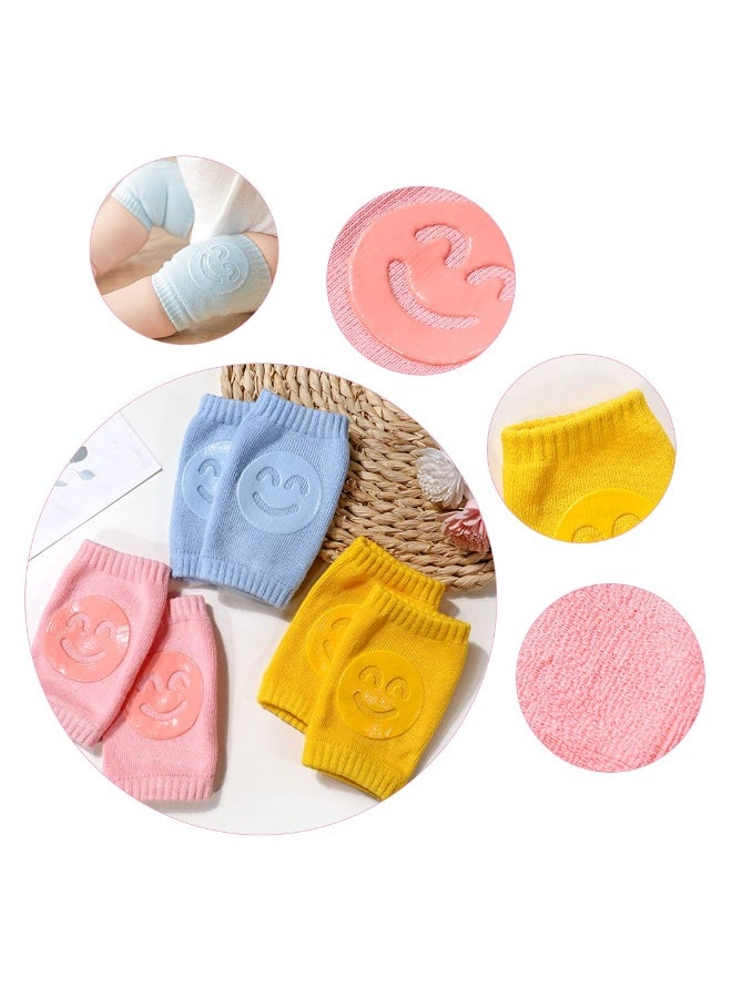 Umtiti Adjustable Baby Helmet, Lightweight & Soft, with Knee Pads & Socks for Crawling & Walking. Forest, Pink - Image 5