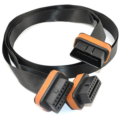 OLLGEN كابل تقسيم OLLGEN 3.3 قدم/1 متر OBD2، 1 كابل تقسيم ذكر إلى 2 أنثى OBD-II، محول كابل تشخيص السيارة فائق النحافة، موصل OBD2 بـ 16 دبوس - Image 3