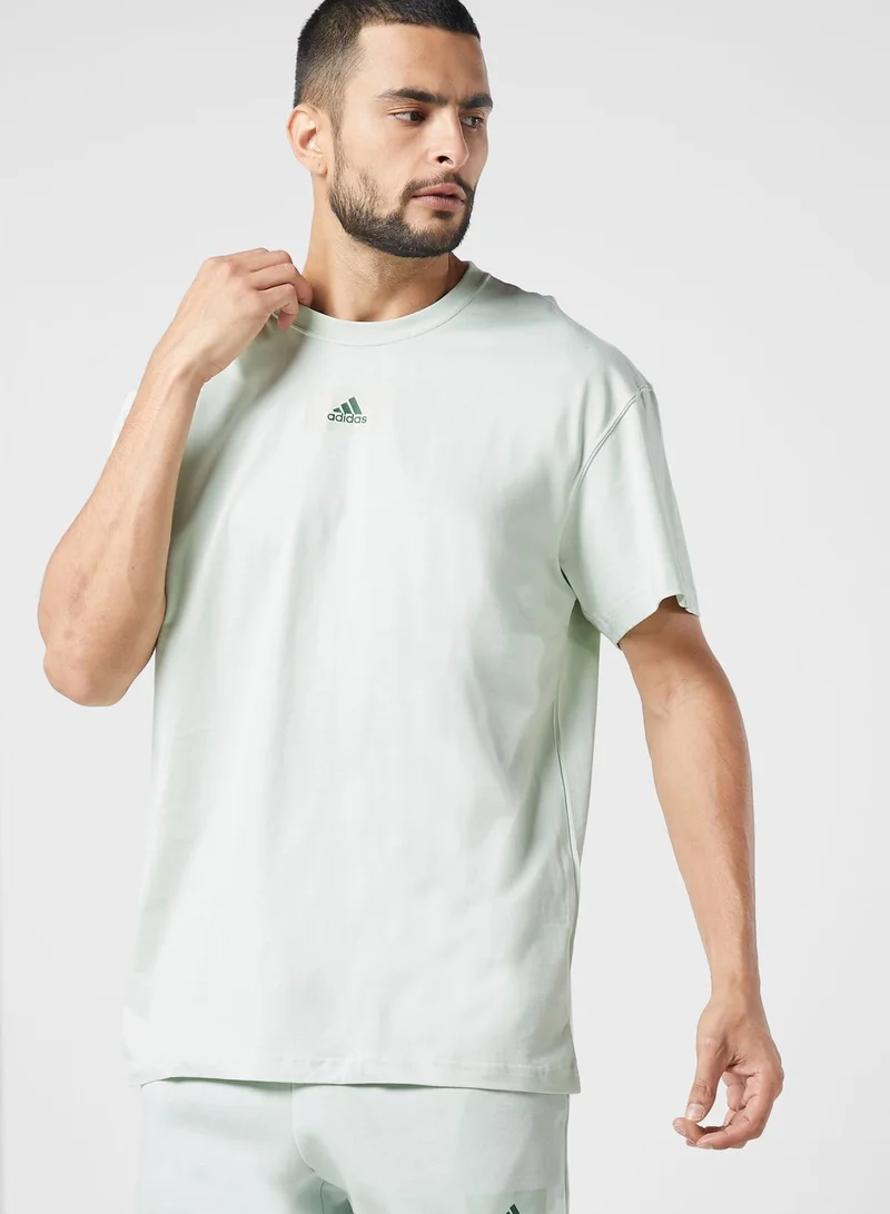 Adidas Logo  T-Shirt