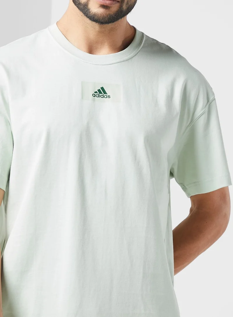 Adidas Logo  T-Shirt