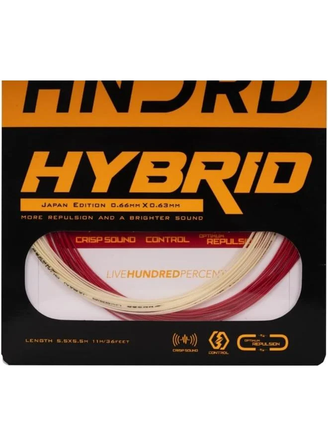 هندرد خيط تنس الريشة الهجين المائة