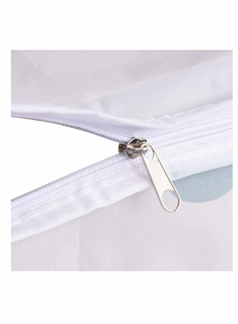 SOLARAE Washing Machine Cover,  Top and Front Load Washer Cover, Waterproof Dustproof Anti-splash Cover Cap Washing Machine Zipped Cover Wrapping Protective Cover - Image 4