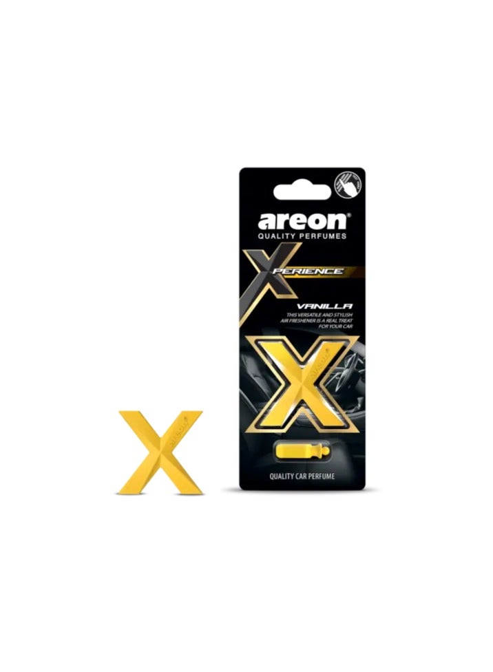 Areon Xperience Air Freshener X-Shape Vanilla  Scent