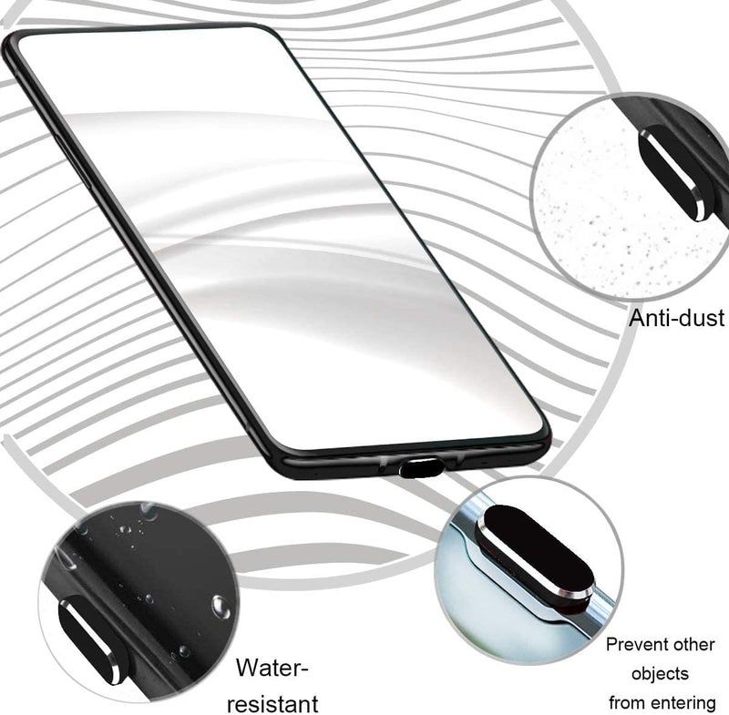Enclave C-Type Charging Dust Port Protective Cap for Android Mobile Devices and Laptops, Dustproof Plug, Compatible with Mobiles and Laptops Prevention. (Black) - Image 3
