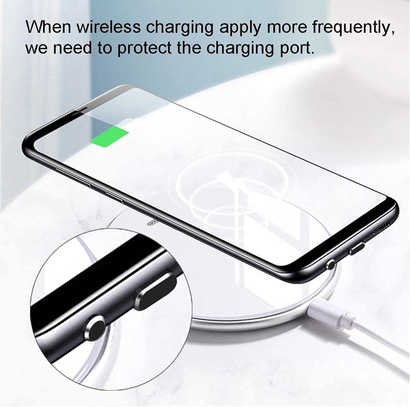 Enclave C-Type Charging Dust Port Protective Cap for Android Mobile Devices and Laptops, Dustproof Plug, Compatible with Mobiles and Laptops Prevention. (Black) - Image 4